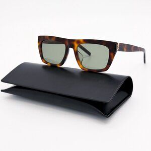 NEW SAINT LAURENT SLM131F SUNGLASSES SL M131/F 003 HAVANA WOMEN EYEWEAR SLM131/F